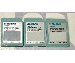 Siemens SIMATIC MMC 64 КБ 6ES7953-8LF30-0AA0 картка пам'яті Siemens SIMATIC MMC 64 КБ 6ES7953-8LF30-0AA0 картка пам'яті