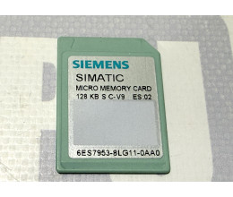 Siemens SIMATIC S7 Micro Memory Card 128 KB (6ES7953-8LG11-0AA0) Siemens SIMATIC S7 Micro Memory Card 128 KB (6ES7953-8LG11-0AA0)