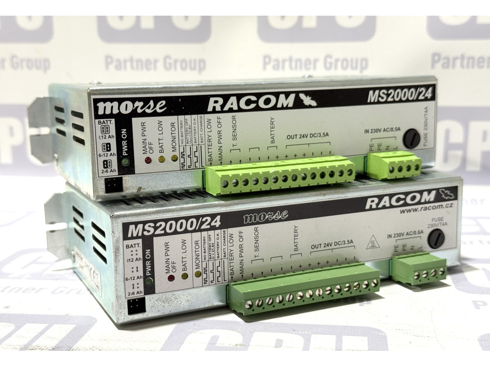 Джерело безперебійного живлення Racom MS2000/24 Morse 24V 3.5A MS2000/24 | RACOM - Зображення 1