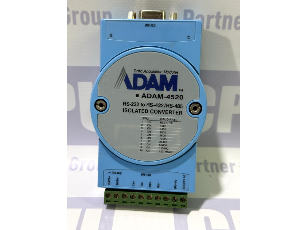 ADAM-4520 Ізольований конвертер RS-232 у RS-422/RS-485 ADAM-4520 | Advantech - Зображення 1