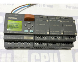 Логічний модуль Siemens LOGO! 230RC 6ED1052-1FB00-0BA6 з модулями розширення DM8 230R 6ED1055-1FB00-0BA1