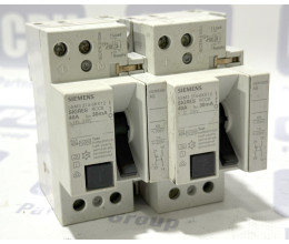 ПЗВ Siemens SIGRES 5SM3 314-6KK12 2P 40A 30mA тип A (з допоміжним контактом 5SW3300)