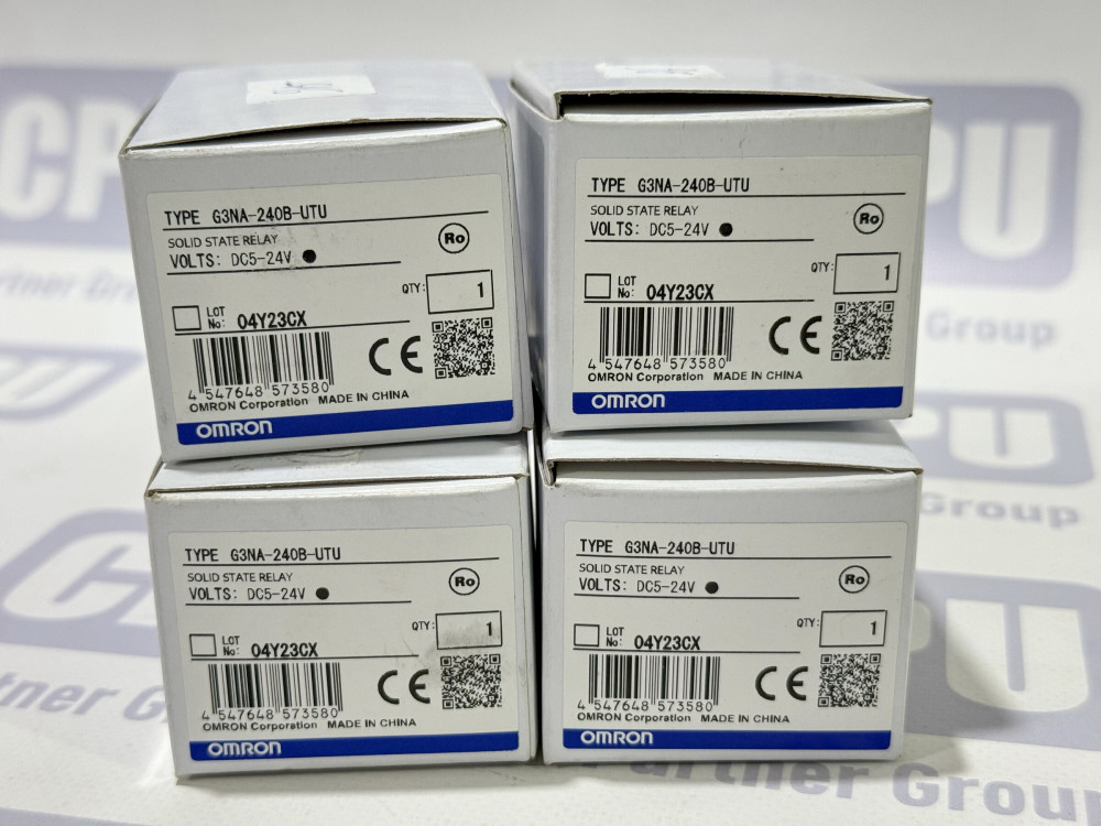 Твердотільне реле Omron G3NA-240B-UTU DC5-24V (40A, 24-240VAC) G3NA-240B-UTU | Omron - Зображення 1