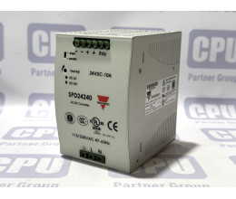 Carlo Gavazzi SPD242401 Industrial DIN rail power supply 115-230V/24VDC-10A, №1