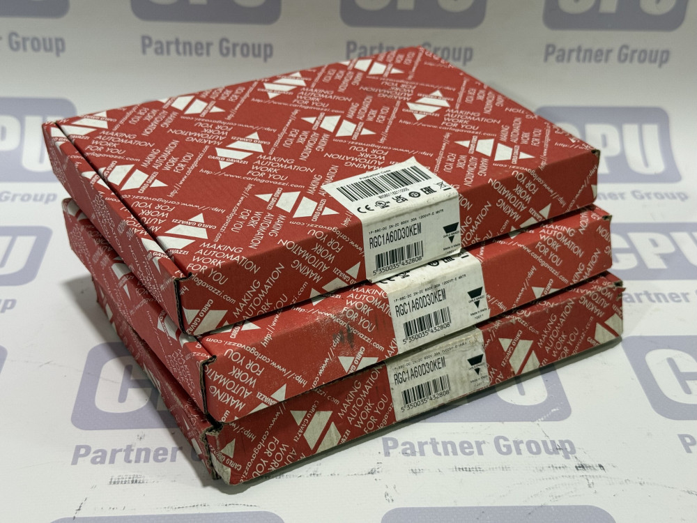 CARLO GAVAZZI RGC1A60D30KEM Твердотільне реле 30А, 150-660В AC, керування 4-32В DC, DIN-рейка #BD/83# RGC1A60D30KEM | Carlo Gavazzi - Зображення 1