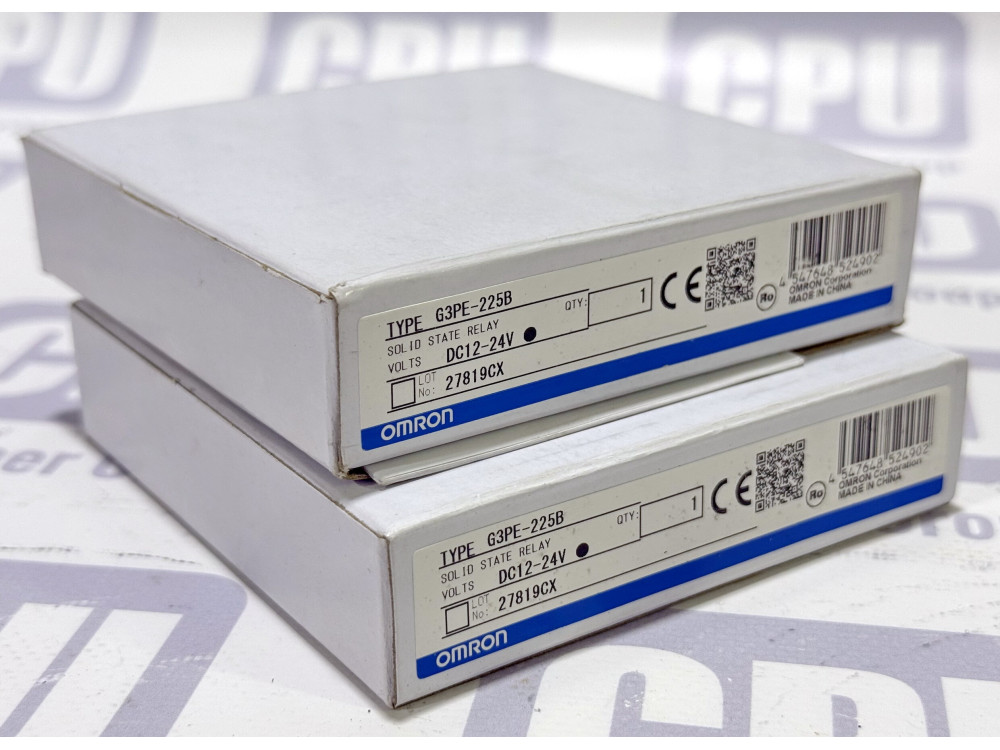 OMRON G3PE-225B — 25А, вихід 100-240VAC, вхід 12-24VDC, твердотільне реле з вбудованим радіатором #BD/83# G3PE-225B | Omron - Зображення 1