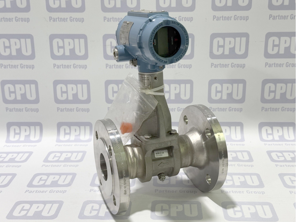 ROSEMOUNT 8800 8800DF020SD1N2D1E1M5Q4YR Vortex Flow Meter #1(CF-3M 316L, 4-20mA Pulse, FM/CE/IP66 ) 8800DF020SD1N2D1E1M5Q4YR | Rosemount - Зображення 1