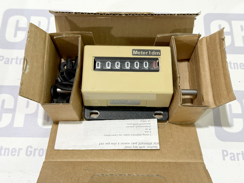 Механічний лічильник метражу Hengstler 0 205 002 (Meter 1 dm) 0 205 002 | HENGSTLER - Зображення 1