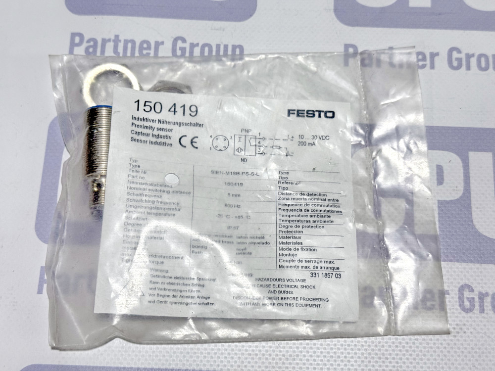 SIEN-M18B-PS-S-L | Festo - Зображення 1
