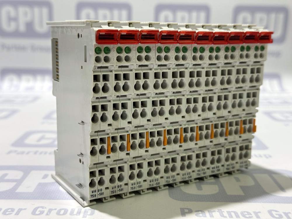Модуль дискретного виводу WAGO 750-501 (2-канальний, 24V DC, 0.5A) 750-501 | Wago - Зображення 1