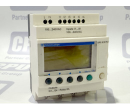 Інтелектуальне реле Schneider Electric Zelio Logic SR3B101FU (100...240V AC, 6 входів / 4 виходи)
