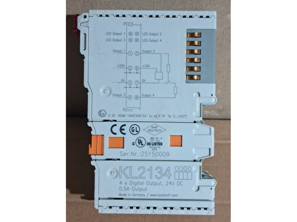 BECKHOFF KL2134 Bus Terminal 1LOT 4 PCS #AD1612# KL2134 | Beckhoff - Зображення 1