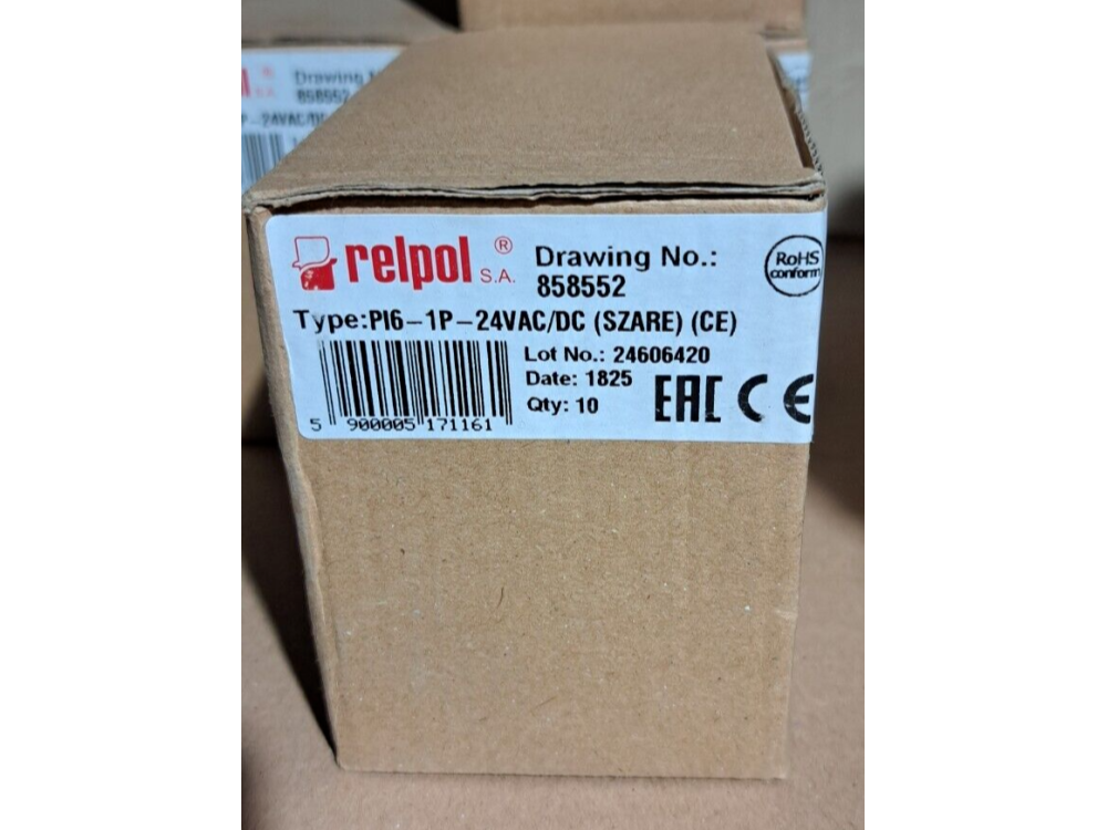 PI6-1P-24VAC/DC | Relpol - Зображення 1