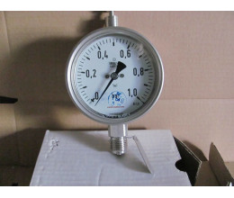 Rohrfeder-manometer G1/2 1.4571 0-1 bar EN 837 (1 PC)