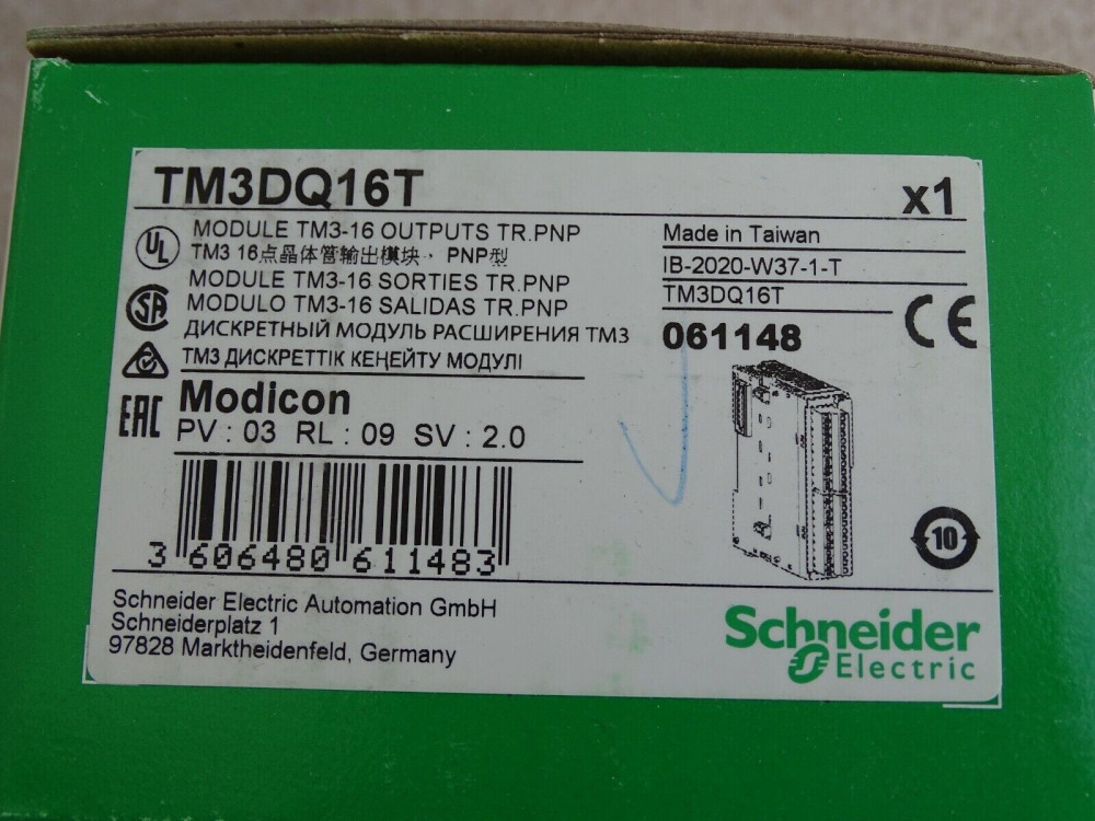 TM3DQ16T | Schneider Electric - Зображення 1