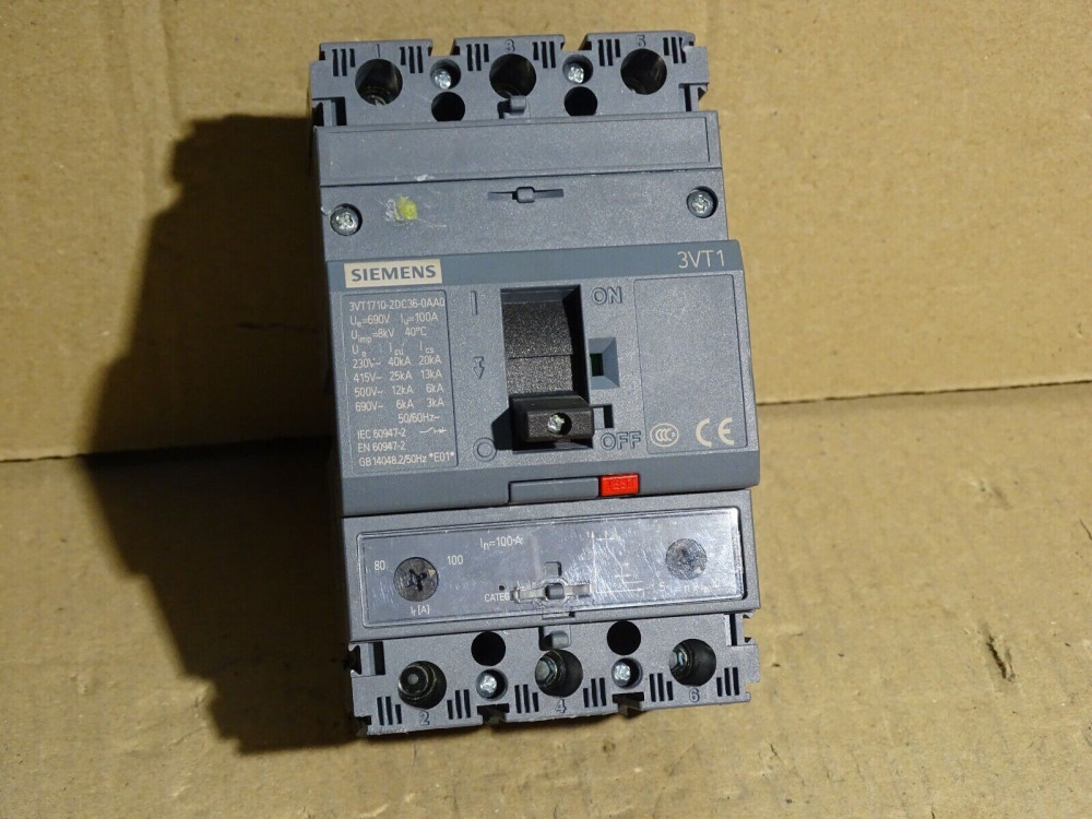 Siemens 3VT1710-2DC36-0AA0 1 pcs #G1362# 3VT1710-2DC36-0AA0 | Siemens - Зображення 1