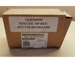 Siemens SIMATIC DP ET200S 6ES7138-4HA00-0AB0 INTERFACE MODULE ( 1PCS ) #BD7809#