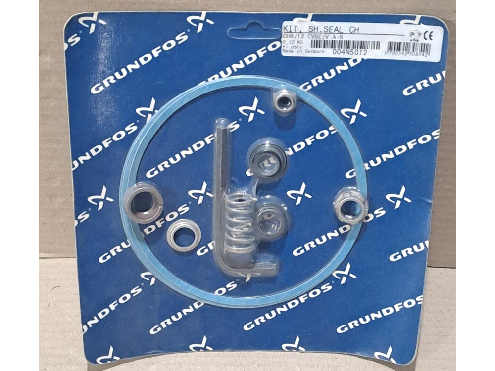 Grundfos Kit, SH.SEAL CH CH8/CH12 CVBE/V 004N5012 1 pcs Kit, SH.SEAL CH | Grundfos - Зображення 1