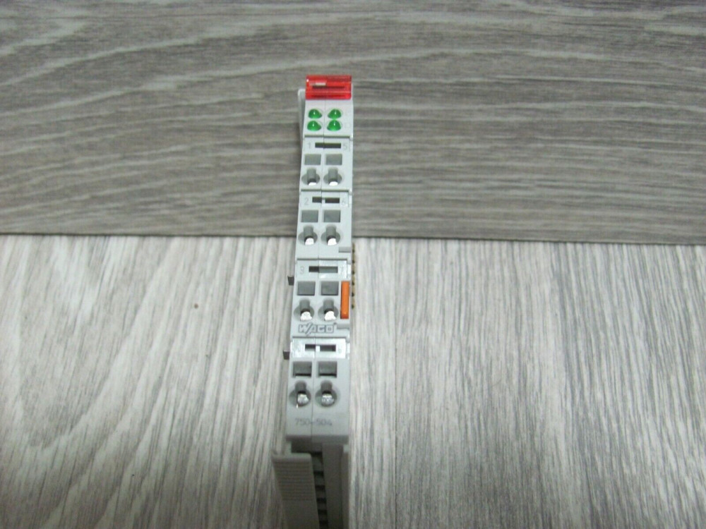 Wago 750-504 4 channel discrete output Module 1PCs 750-504 | Wago - Зображення 1