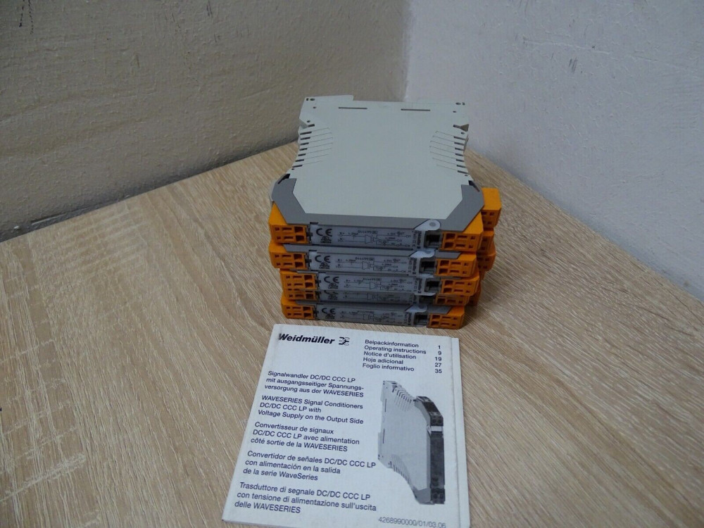 WElDMULLER WAZ4 CCC DC 84449906 1PCS #AN1354# WAZ4 | Weidmuller - Зображення 1