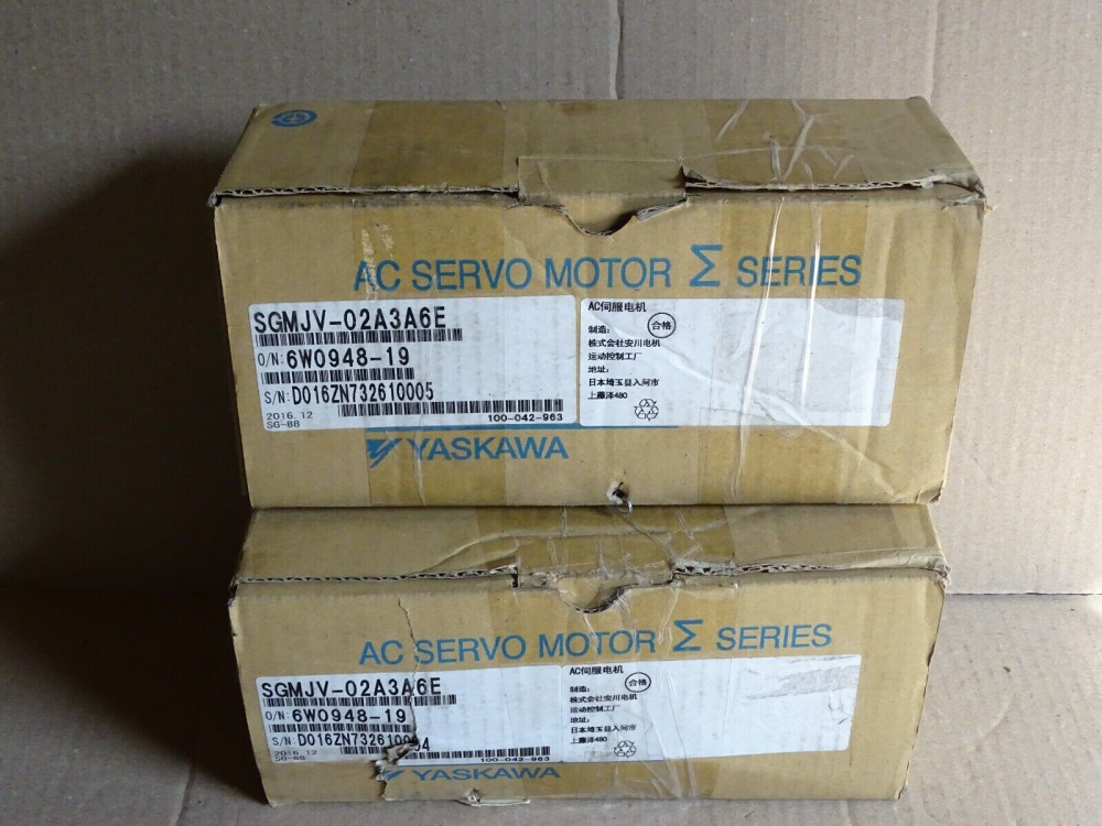 YASKAWA SERVO MOTOR SGMJV-02A3A6E 1 Pcs #SV1362# SGMJV-02A3A6E | Yaskawa - Зображення 1
