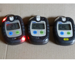 LOT OF 3 - Dräger Pac 5000 / Pac 5500 Portable Intrinsically Safe Gas Detectors