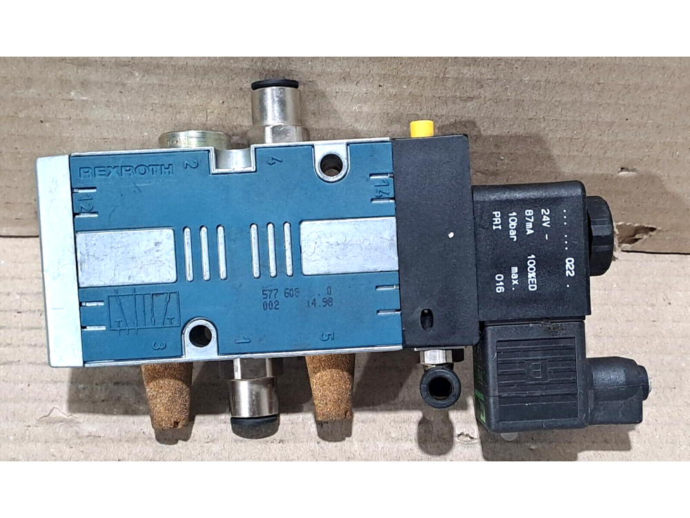 REXROTH 577 608...0 Pneumatic 5/2-Directional Valve 1 PCS #D7809# 577 608 0 | Rexroth - Зображення 1