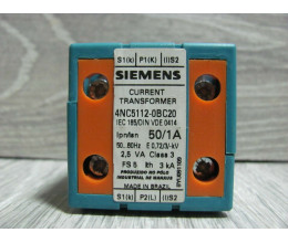 Siemens 4NC5112-0BC20 Window-type current transformer Class 3 50 A/1 A, 2.5 VA Siemens 4NC5112-0BC20 Window-type current transformer Class 3 50 A/1 A, 2.5 VA