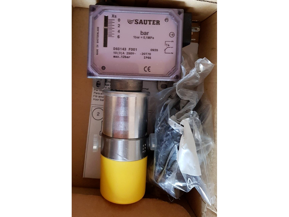 SAUTER DSD143 F001 Differential-pressure switch #BD7809# (1 pcs) DSD143 F001 | Sauter - Зображення 1