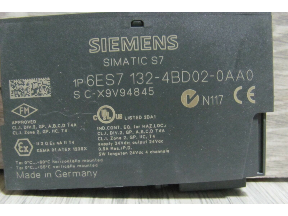 Siemens 6ES7132-4BD02-0AA0 electronic module for ET 200S 6ES7132-4BD02-0AA0 | Siemens - Зображення 1