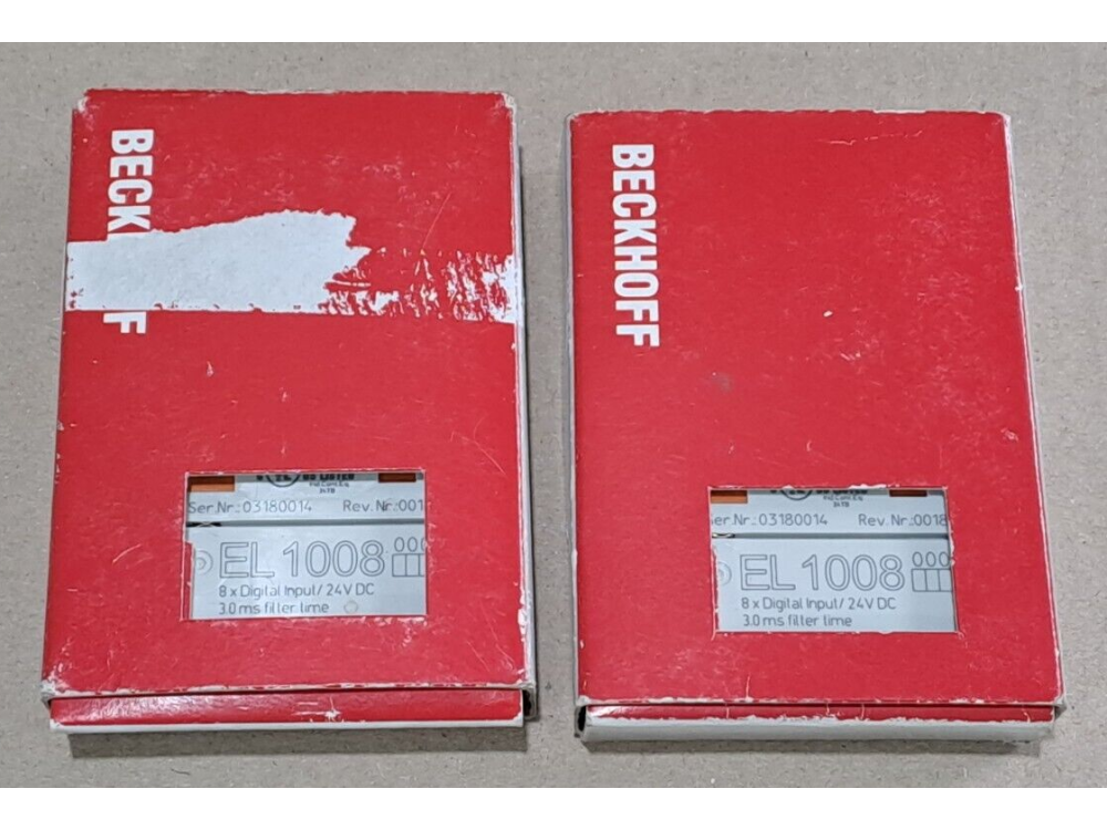 BECKHOFF EL1008 digital input terminal (1 pcs) #AD1612# EL1008 | Beckhoff - Зображення 1