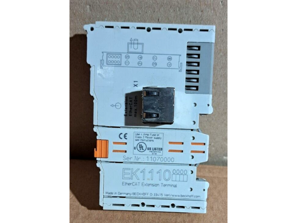 BECKHOFF EK1110 EtherCAT extension 1 PCS #AD1612# EK1110 | Beckhoff - Зображення 1