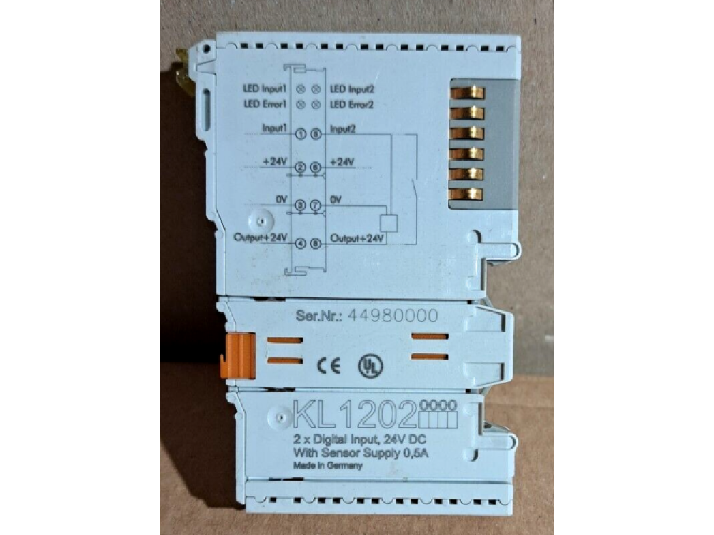 BECKHOFF KL1202 1 PCS #AD1612# KL1202 | Beckhoff - Зображення 1