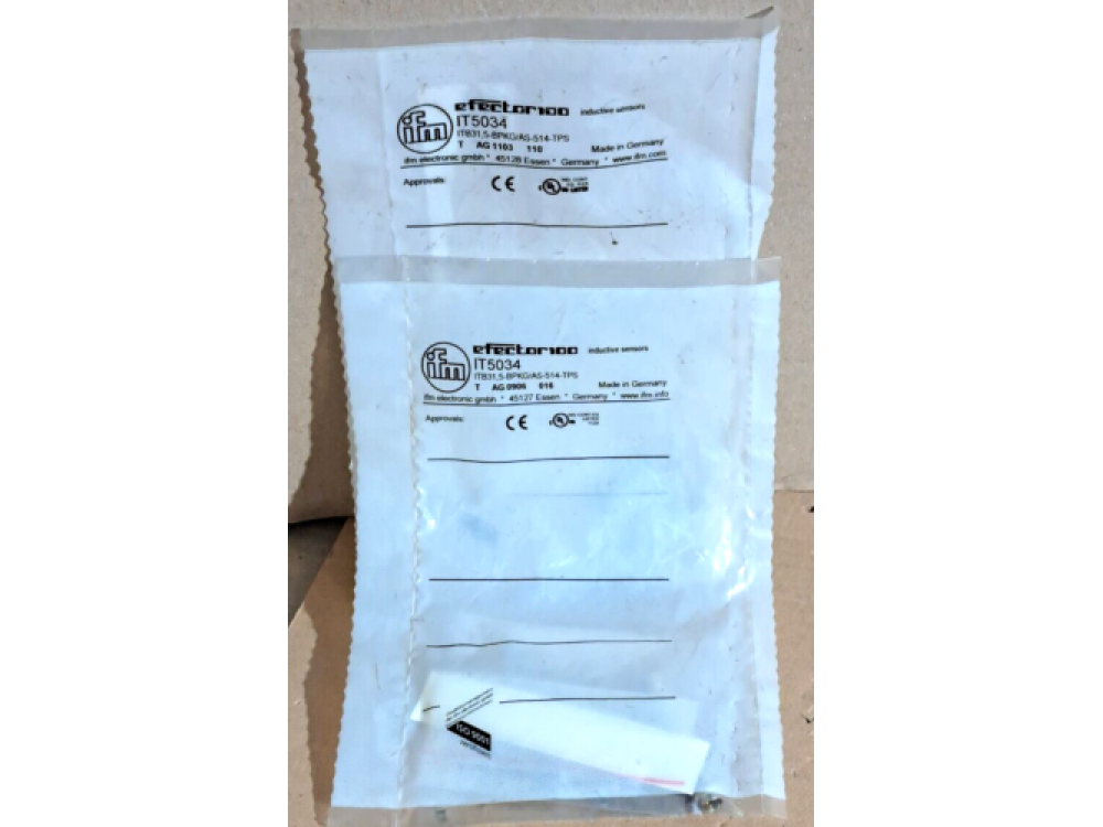 IFM IT5034 ITB31,5BBPKG/AS Inductive sensor 1 PCS #AD1612# IT5034 | Ifm Electronic - Зображення 1