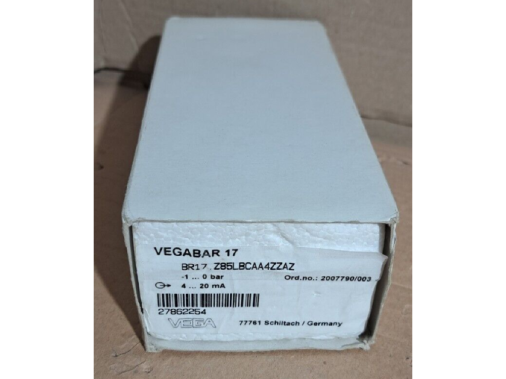 VEGA VEGABAR 17 BR17.Z85LBCAA4ZZAZ Pressure Transmitter 1 PCS #AD1612# VEGABAR 17 | VEGA - Зображення 1